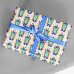 Geo Deco Gift Wrap II