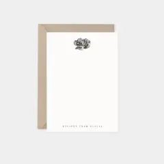 Cauliflower Botanical Recipe Cards