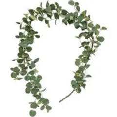 Snowy Silver Dollar Garland