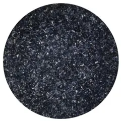 Bullseye Glass Frit Blue Black Opal 5oz. Jar 90coe