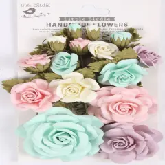 Little Birdie Annis Paper Flowers 21/Pkg-Fairy Garden