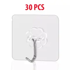 Kitcheniva Adhesive Sticky Hooks Heavy Duty Wall Seamless Hook Hangers