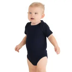 Rabbit Skins&reg; Infant Fine Jersey Bodysuit - 4424 Navy
