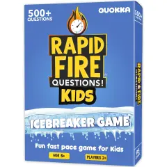 Rapid Fire Conversation Cards Game for Kids I 95 Cards