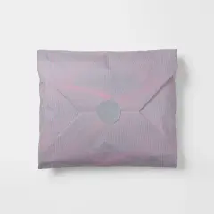 Fine Line Pink and Gray Gift Wrap