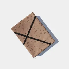 Cut Paper Mosaic Gift Wrap