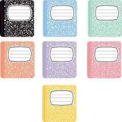 School Composition Books Accents