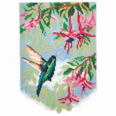 HerrschnersSummer Birds Wall Hanging Plastic Canvas Kit Multi