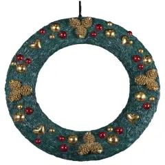 Christmas Wreath Statue