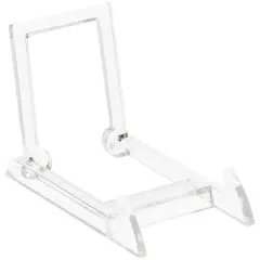 Gibson Holders MINI Adjustable Clear Acrylic Display Easel, 2" W x 3.25" D x 2.25" H