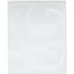Plymor 15" x 18" (Pack of 50), 8 Mil Extra Thick Heavy Duty Zipper Reclosable Plastic Bags