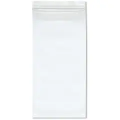 Plymor 5" x 10" (Pack of 100), 6 Mil Industrial Duty Zipper Reclosable Plastic Bags