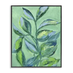 Stupell Industries Leafy Plant Foliage Framed Giclee Design by Nikita Jariwala