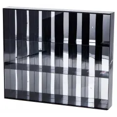 Protech AFSBM 24 Slot Acrylic Display Case for 3" - 4" Action Figures (Wall-Mount), 18" W x 15.25" H x 2.5" D