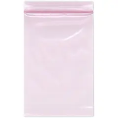 Plymor 4" x 6" (Pack of 100), 4 Mil Heavy Duty Anti-Static Zipper Reclosable Plastic Bags