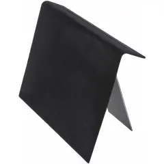 Plymor Black Velvet Bracelet Ramp Display Stand, 1.5" W x 8" D x 2.125" H