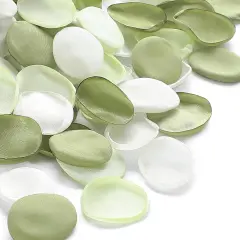300pcs Rose Petals Sage Green Elf Green Faux Silk Flower Petals for Wedding Flower Girl Basket Aisle Scatter Dinner Table Centerpieces Party Confetti Bridal Shower Romantic Night Decoration