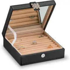 54 Slot Classic Jewelry Display Case Holder - Storage