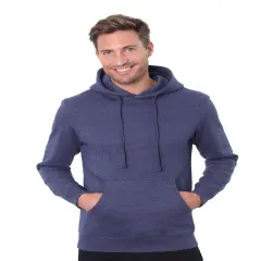 Threadfast Apparel&reg;Unisex Epic Fleece Pullover Hooded Sweatshirt HEATHER NAVY