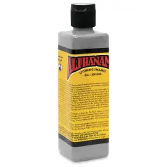 Alpha6 Alphanamel Lettering Enamel - Light Grey, 236.6 ml, Bottle
