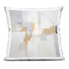 Stupell Industries Subtle Yellow Visionary Indoor Pillow, 18 x 7 x 18