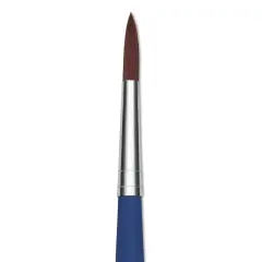 Da Vinci Forte Acrylics Synthetic Brush - Round, Long Handle, Size 12