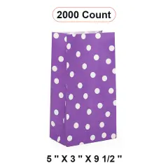 Dot Design Sos Food Bags 5'' x 3'' x 9 1/2'' Bulk