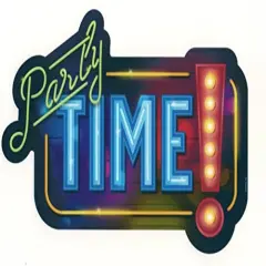 Partytime Edible Icing Image Cake Topper for 1/4 sheet cake