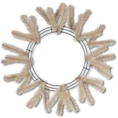 15-24" Work Wreath Form: Burlap