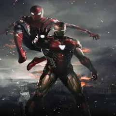 5D Diamond Art Kits for Adults and Kids, Full Drill Round Rhinestone Diamonds, Spiderman Diamond Art(12X16 Inch)