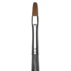 Da Vinci Colineo Synthetic Kolinsky Sable Brush - Filbert, Size 4, Long Handle