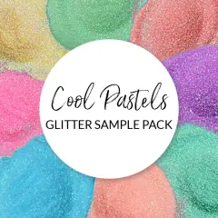 * Glitter Sample Pack - Cool Pastels
