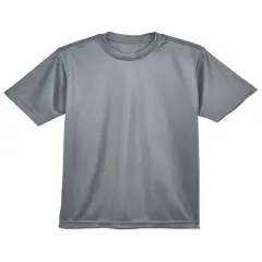 UltraClub&reg; Youth Cool & Dry Basic Performance T-Shirt CHARCOAL