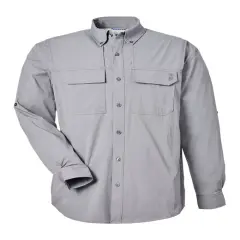 HUK&reg; Men's Creekbed Long Sleeve Shirt Night owl