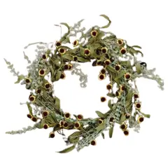 Bird's Eye Daisy Garden Wreath