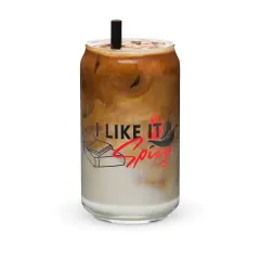 I Like It Spicy Can-shaped glass
