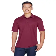 UltraClub&reg; Men's Cool & Dry Sport Polo MAROON