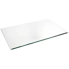 Plymor 12" x 18" Rectangle, 5mm Thick Beveled Glass Mirror