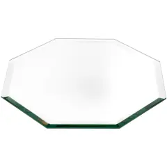 Plymor 20" Octagon, 5mm Thick Beveled Glass Mirror