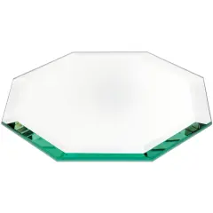 Plymor 6" Octagon, 5mm Thick Beveled Glass Mirror