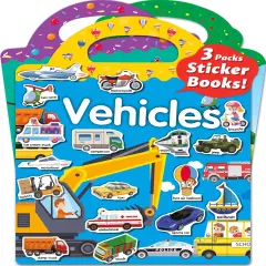 Reusable Sticker Book for Toddlers 2-4 Years, Stickers for Kids