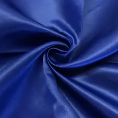 1 Yard Royal Blue Matte Peau de Soie Duchess Satin Fabric, 58/60" Wide, Bridesmaid Dress Material