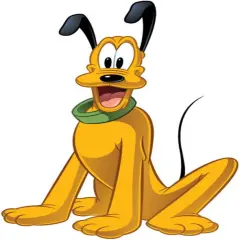 Disney Pluto Giant Peel and Stick Wall Decal