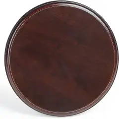 Wood Oval Base-Hand Casting Structure Base, DIY Crafts,Home Decoration, 6x8