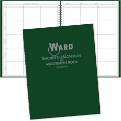 6 Period Teacher Lesson Plan - 8.5 inches X 11 inches (44 Weeks)