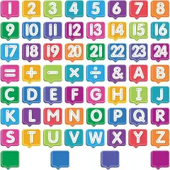 Alphabet & Number Wall Stickers