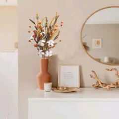 2 Pcs Artificial Fall Flowers 25 inch Fall Floral Stems