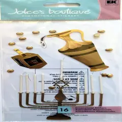 Jolee's Boutique Menorah Dimensional Stickers