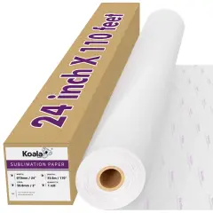 Koala Sublimation Paper Roll - Fast Dry Heat Transfer for Inkjet