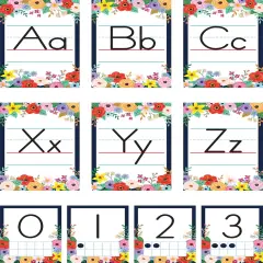Teacher Created Resources Wildflowers Alphabet Bulletin Board